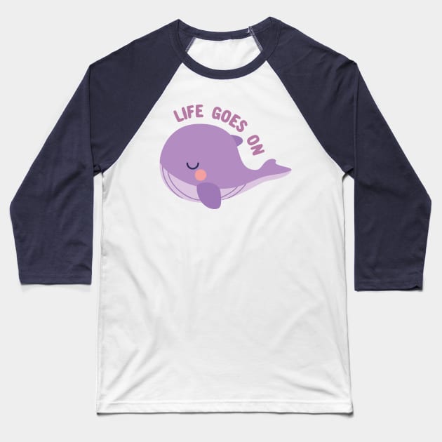 BTS whale plush life goes on Baseball T-Shirt by Oricca